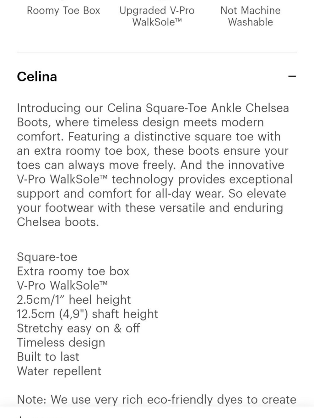 Vivaia Celina Square Toe Ankle Chelsea Boots Chocolate Brown W Size 11 US 42 EU - Picture 8 of 8